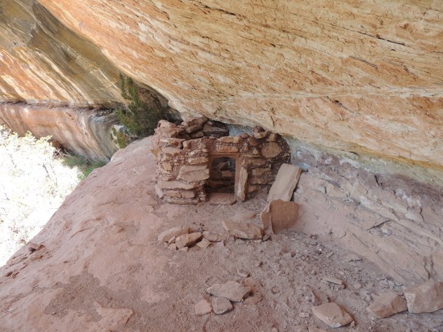 See the door still propped against the wall? 